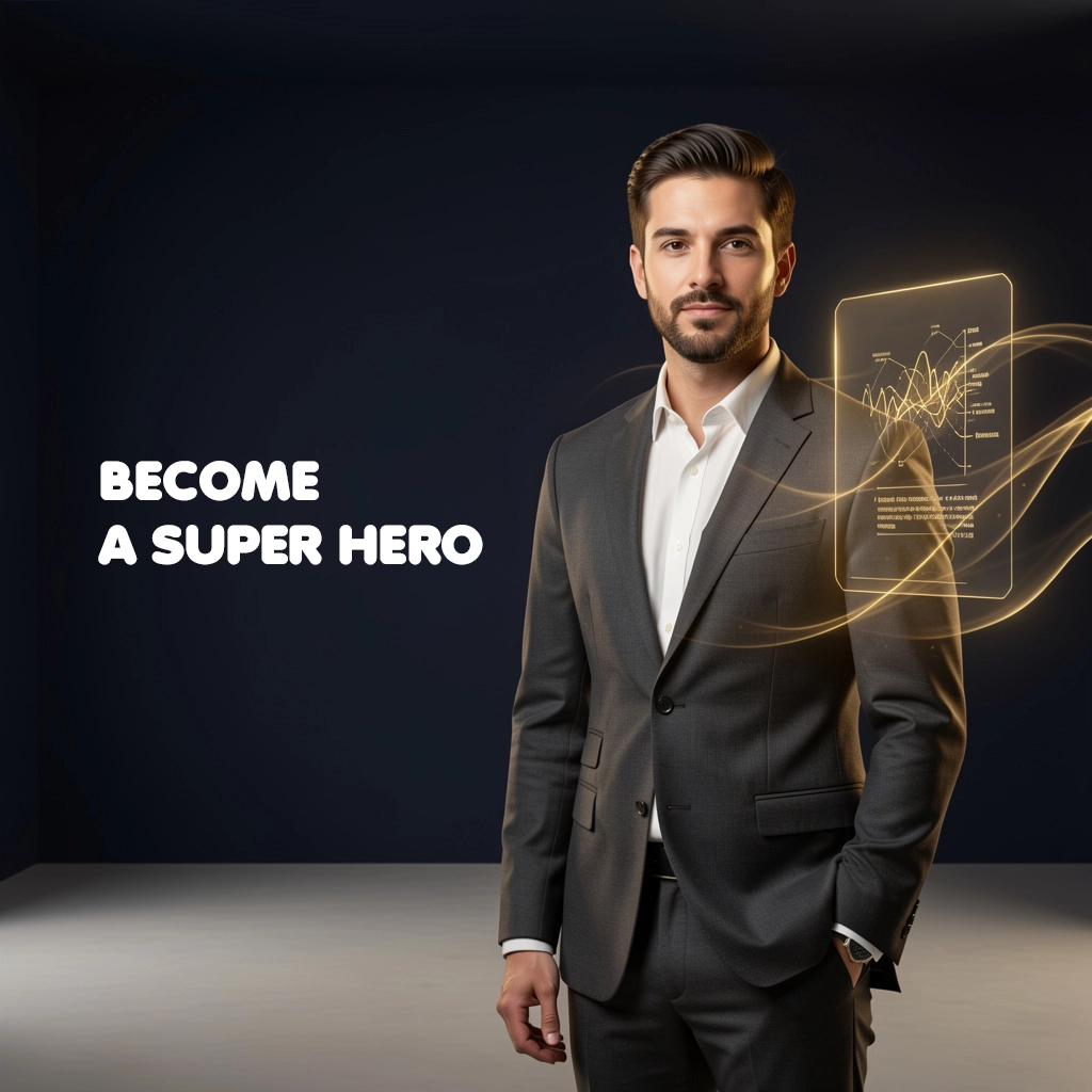 Become a Superhero banner